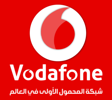 اعادة تصميم شعار فودافون